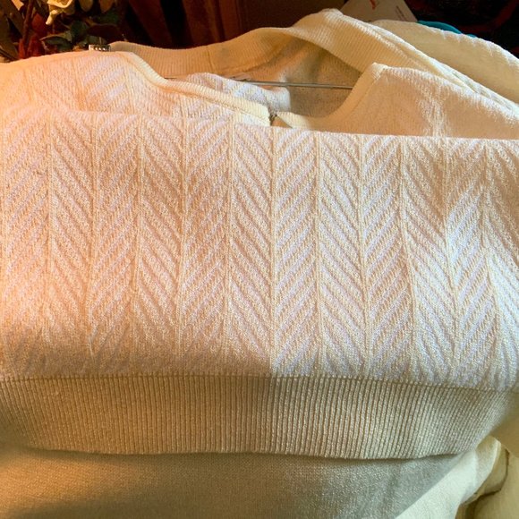 VINTAGE PHILIPPE MARQUES 3-PC Knit Skirt Suit PL - Picture 9 of 10